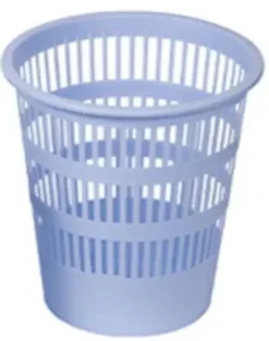 FAIBO PAPELERA REJILLA AZUL PASTEL 307-37 12LITROS 295X275MM