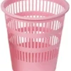 FAIBO PAPELERA REJILLA ROSA PASTEL 307-32 12LITROS 295X275MM