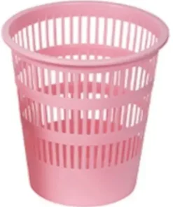 FAIBO PAPELERA REJILLA ROSA PASTEL 307-32 12LITROS 295X275MM