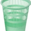 FAIBO PAPELERA REJILLA VERDE PASTEL 307-34 12LITROS 295X275MM