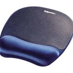 FELLOWES ALFOMBRILLA CON REPOSAMUÑECAS ESPUMA MEMORY FOAM - CONFORT EXCEPCIONAL - COLOR ZAFIRO