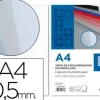 FELLOWES PACK DE 100 PORTADAS DE POLIPROPILENO A4 - 500 MICRAS - ACABADO DE CALIDAD - COLOR TRANSPARENTE