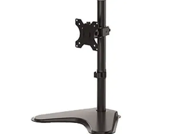 FELLOWES PROFESSIONAL SERIES PEANA PARA MONITOR INDIVIDUAL - GESTION DE CABLES INTEGRADA - HASTA 32 Y 8 KG - COLOR NEGRO