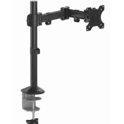 FELLOWES REFLEX BRAZO PARA MONITOR INDIVIDUAL - HASTA 8KG - AJUSTABLE EN ALTURA Y PROFUNDIDAD - SISTEMA DE GESTION DE CABLE - COLOR NEGRO