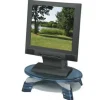 FELLOWES SOPORTE PARA MONITOR GIRATORIO 45º - AJUSTE DE ALTURA ENTRE 76MM Y 114MM - BANDEJA EN LA PARTE INFERIOR - PESO MAX 14KG