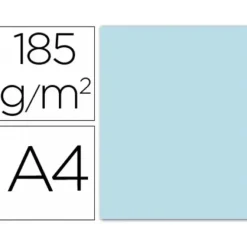 FILA CARTULINA GUARRO A4 185G A.CIEL 50/UD 200040166 MAK655401