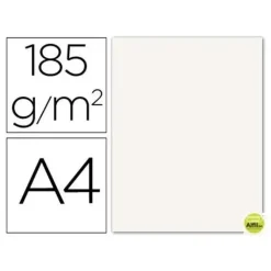 FILA CARTULINA GUARRO A4 185G BLANCO 200040152 MAK655389