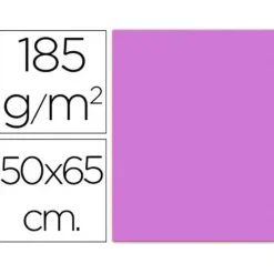 FILA CARTULINA GUARRO 50X65 185G MALVA 400080161 MAK649211