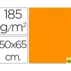 FILA CARTULINA GUARRO 50X65 185G NARANJA 200040224 MAK649935
