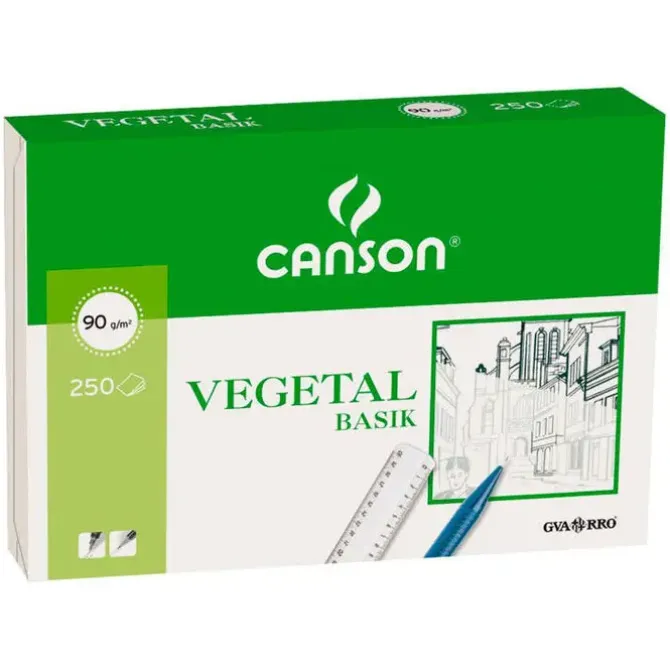 FILA LAMINA VEGETAL GUARRO A4 95G/250H 200406219 MAK001038