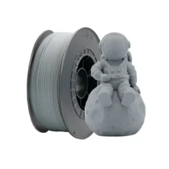 FILAMENTO 3D ASA - DIAMETRO 1.75MM - BOBINA 1KG - COLOR GRIS