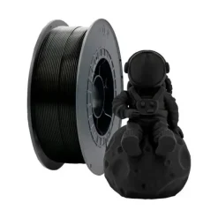 FILAMENTO 3D PETG - DIAMETRO 1.75MM - BOBINA 2.5KG - COLOR NEGRO