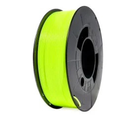 FILAMENTO 3D PLA - DIAMETRO 1.75MM - BOBINA 1KG - COLOR AMARILLO FLUORESCENTE