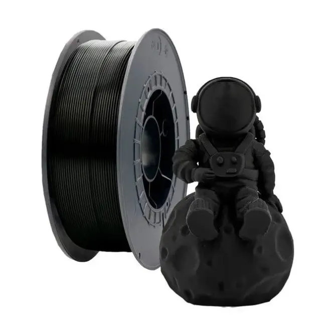 FILAMENTO 3D PLA - DIAMETRO 1.75MM - BOBINA 2.5KG - COLOR NEGRO