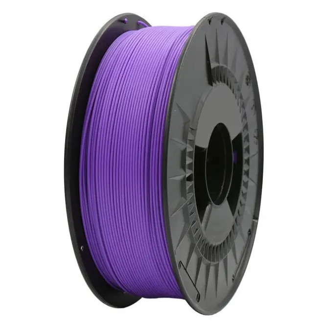 FILAMENTO 3D PLA - DIAMETRO 1.75MM - BOBINA 1KG - COLOR MORADO