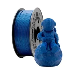 FILAMENTO 3D PLA GLITTER - DIAMETRO 1.75MM - BOBINA 1KG - COLOR AZUL