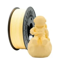 FILAMENTO 3D PLA MATE - DIAMETRO 1.75MM - BOBINA 1KG - COLOR CREMA
