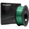 FILAMENTO 3D PLA SILK - DIAMETRO 1.75MM - BOBINA 1KG - COLOR VERDE