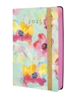 FINOCAM AGENDA ANUAL (2025) FLEXI JOY COSIDA TAPA FLEXIBLE CON GOMA F4 118X168 D/P BLOOM