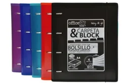 FRAGA CARPESANO 4 ANILLAS CON BLOCK ANILLA 32CM CON GOMA Y REFUERZO FR43215