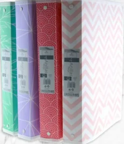 FRAGA CARPETA 4 ANILLAS 40MM DECORADAS NORTH GLACE FR47420