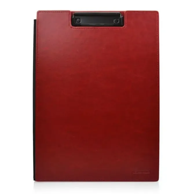 FRAGA CARPETA MINICLIP EN PIEL DYNAMIC COLOR ROJO TAMAÑO FOLIO FR79246