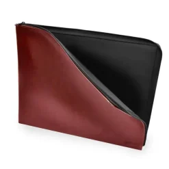 FRAGA CARTERA CREMALLERA PIEL DYNAMIC COLOR ROJO A4 FOLIO FR75446