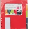 FRAGA INDICE SEPARADORES 5 POSICIONES XTRA A4 VITAL COLORS FR93218