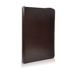 FRAGA PORTAFOLIOS PIEL DYNAMIC COLOR MARRON TAMAÑO FOLIO CREMALLERA FR74476