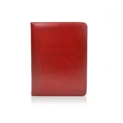 FRAGA PORTAFOLIOS PIEL DYNAMIC COLOR ROJOTAMAÑO CUARTILLA A5 CREMALLERA FR74546