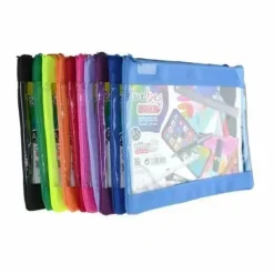 FRAGA PORTATODO ESTUCHE A5 TRANSPARENTE 34511