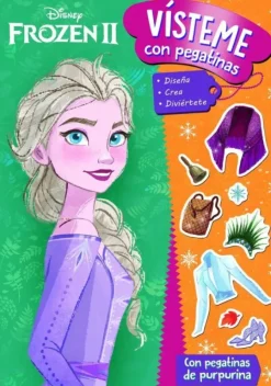 FROZEN 2. VÍSTEME CON PEGATINAS
