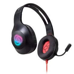 FR-TEC AURICULARES GAMING TYPHOON - AURICULAR LIGERO Y COMODO - ALTAVOZ DE 40MM - CONEXION JACK 3.5MM Y USB 2.0 - COLOR NEGRO