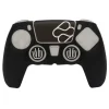 FR-TEC FUNDA DE SILICONA + GRIPS PARA JOYSTICKS CUSTOM KIT DUALSENSE PARA PS5 - MEJORA EL TACTO Y EVITA MANOS SUDOROSAS - PROTECCION Y FACIL INSTALACION - MEJOR AGARRE - INCLUYE STICKER TOUCHPAD - COL
