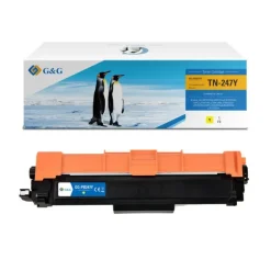 G&G BROTHER TN247/TN243 AMARILLO CARTUCHO DE TONER GENERICO - REEMPLAZA TN247Y/TN243Y