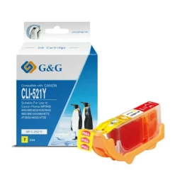 G&G CANON CLI521 AMARILLO CARTUCHO DE TINTA GENERICO - REEMPLAZA 2936B001