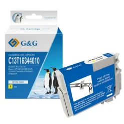 G&G EPSON T1634/T1624 (16XL) AMARILLO CARTUCHO DE TINTA GENERICO - REEMPLAZA C13T16344012/C13T16244012