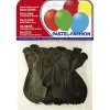 GLOBO 100% LATEX BIODEGRADABLE PASTEL NEGRO BOLSA DE 20 UNIDADES