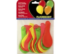 GLOBOS FLUORESCENTES BOLSA DE 15 UNIDADES
