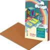 GOMA EVA A4 CAMPUS COLLEGE 2MM COLOR MARRÓN