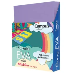 GOMA EVA CAMPUS COLLEGE 40X60 2MM COLOR MORADO