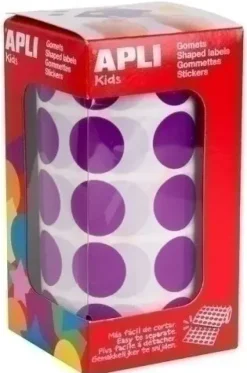 GOMETS APLI ROLLO 59H CIRCULO Ø 15 MM LILA 2.832 UDS. (11485)