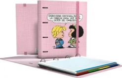 GRAFOPLAS MAFALDA CARPEBLOC BELLY BOTTON 4 ANILLAS 35MM 100H SOBRE +SEPARADORES 88102612