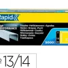 GRAPAS RAPID 13/14 MM GALVANIZADA CAJA DE 5000 UNIDADES