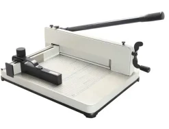 GUILLOTINA Q-CONNECT KF16916 MANUAL PROFESIONAL LARGO DEL CORTE 330 MM CAPACIDAD 400 HOJAS