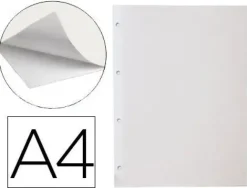 HOJA ALBUM LIDERPAPEL AUTOADHESIVA BLANCA TIPO HOFMANN