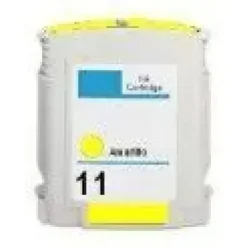 HP 11 AMARILLO CARTUCHO DE TINTA GENERICO - REEMPLAZA C4838A