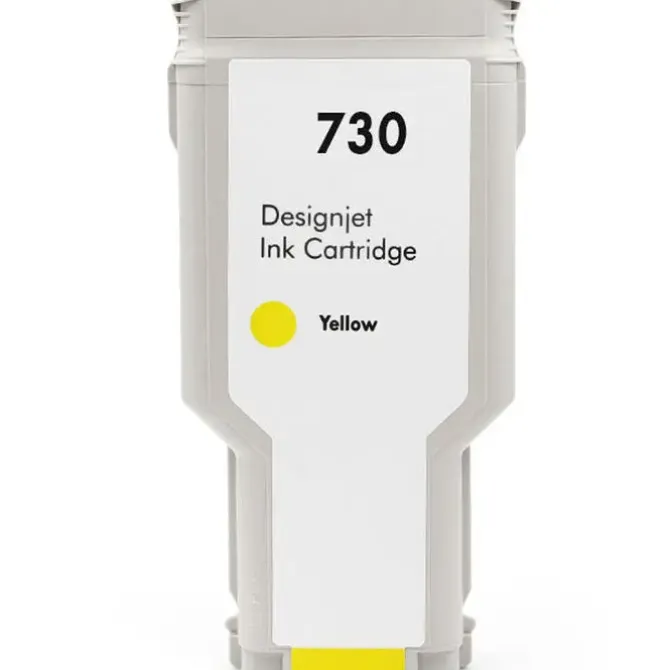 HP 730 AMARILLO CARTUCHO DE TINTA GENERICO - REEMPLAZA P2V70A/P2V64A