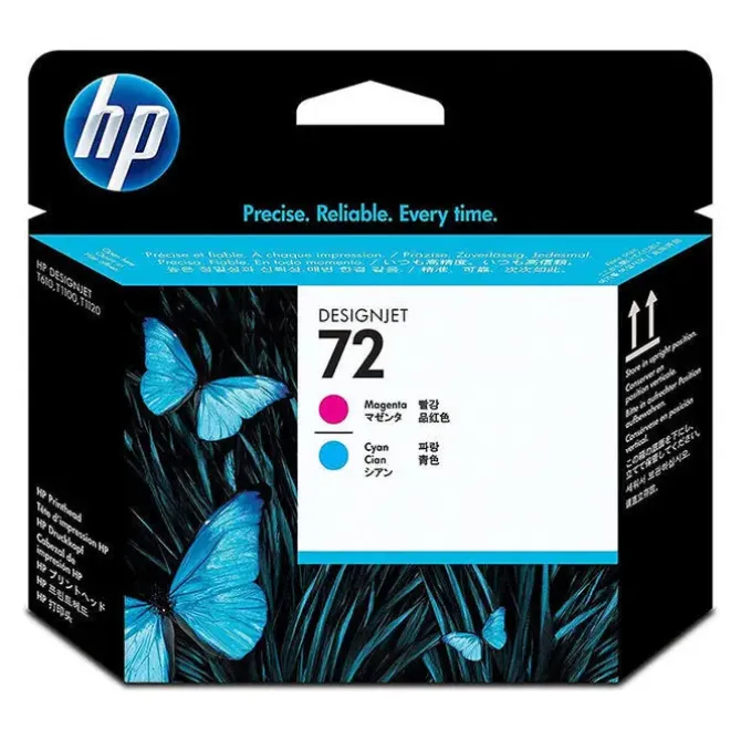 HP 72 CABEZAL DE IMPRESION ORIGINAL - CYAN Y MAGENTA - C9383A