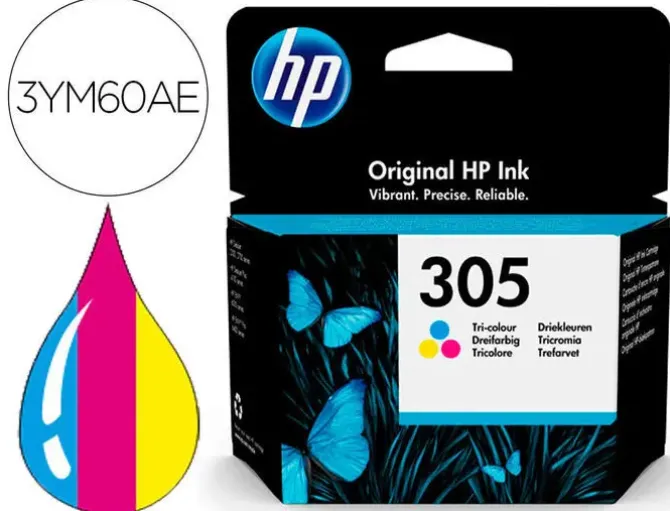HP 305 COLOR CARTUCHO DE TINTA ORIGINAL - 3YM60AE